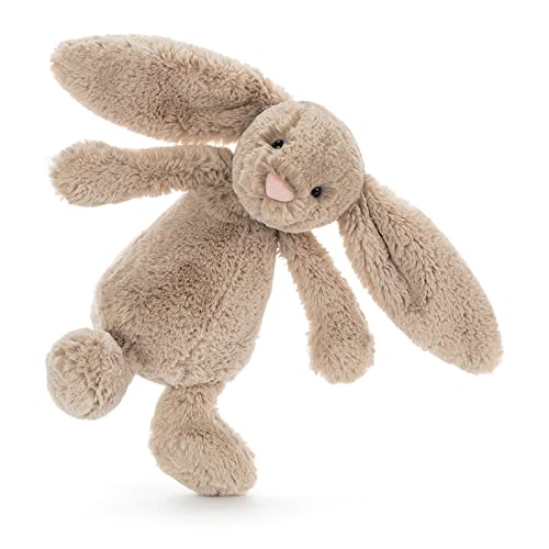 Jellycat Bashful Beige Bunny Stuffed Animal, Medium, 12 inches - Image 2