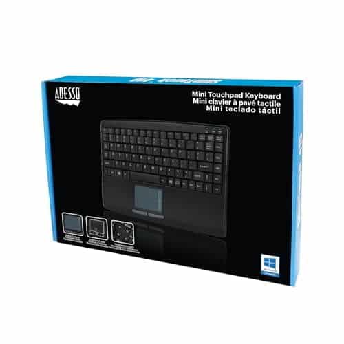 Adesso AKB-410UB - SlimTouch Mini USB Keyboard with Built-in Touchpad - Image 5