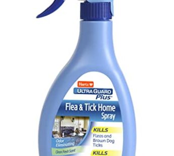 Hartz UltraGuard Plus Flea & Tick Home Spray, Kills Fleas and Ticks, Clean Fresh Scent, 16