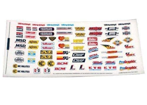 Traxxas 2514 Decal Sponsor Sheet, 293-Pack - Image 2