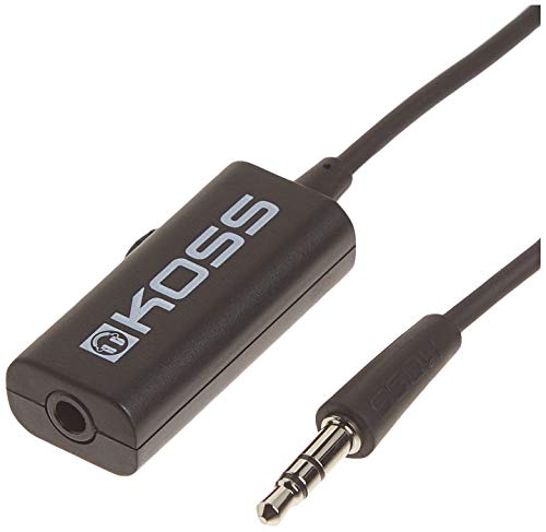 Koss 155954 VC20 Volume Control, Standard Packaging, 39-Inch Cord, Compatible with Cell Ph