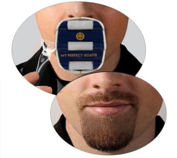 My Perfect Goatee? Shaving Template – Create a Perfectly Shaped Goatee Every Time – Adjust