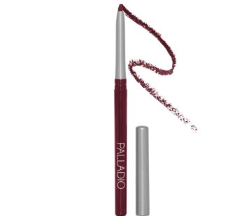 Palladio Retractable Waterproof Lip Liner High Pigmented and Creamy Color Slim Twist Up Sm