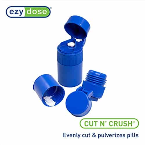 EZY DOSE 3 Compartment Pill Crusher, Cutter and Grinder, Daily Usage, Safely Cut Pills, Vi - Image 5