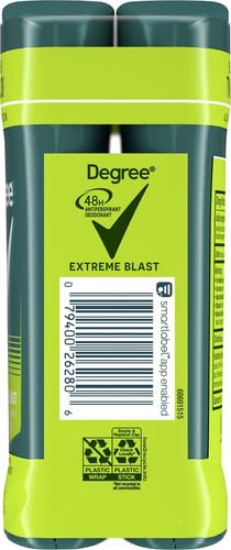 Degree Men Original Protection Antiperspirant Deodorant Extreme Blast Twin Pack 48-Hour Sw - Image 11