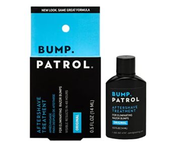 Bump Patrol Original Formula After Shave Bump Treatment Serum – Razor Bumps, Ingrown Hair