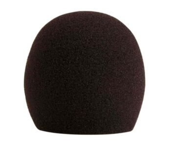 Shure A58WS-BLK Foam Windscreen for All Shure Ball Type Microphones, Black