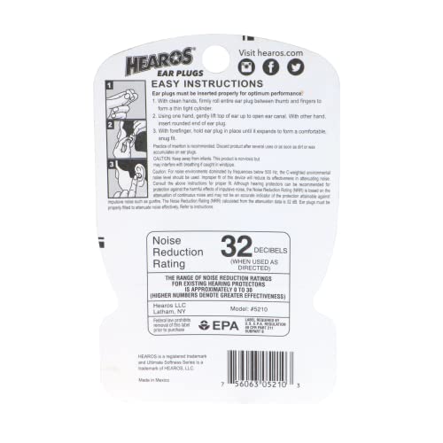 Hearos Ultimate Softness Series Ear Plugs, 14 Pair - Image 3