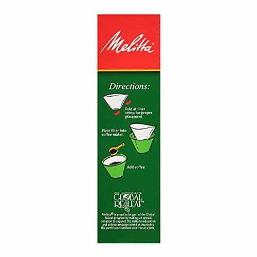 Melitta #4 Cone Coffee Filters, White, 100 Total Filters Count - Packaging May Vary - Image 3