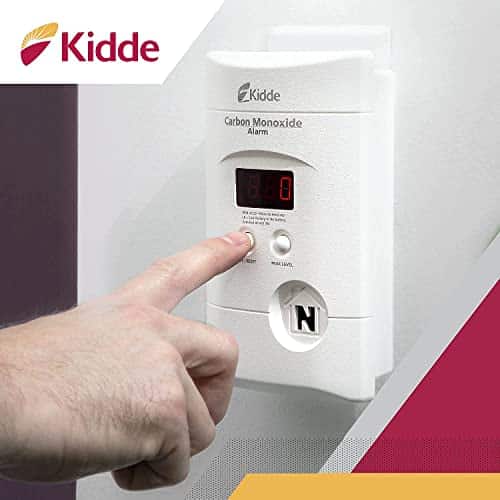 Kidde Carbon Monoxide Detector, Plug In Wall with 9-Volt Battery Backup, Digital LED Displ - Image 6