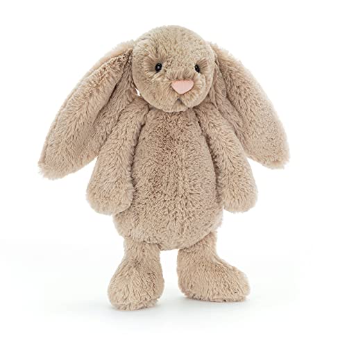 Jellycat Bashful Beige Bunny Stuffed Animal, Medium, 12 inches - Image 5