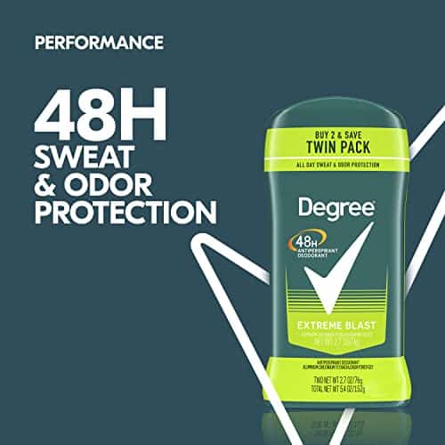 Degree Men Original Protection Antiperspirant Deodorant Extreme Blast Twin Pack 48-Hour Sw - Image 5