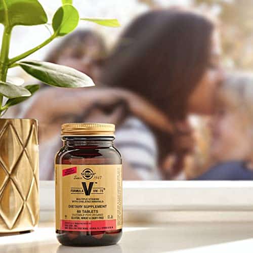 Solgar Formula VM-75, 180 Tablets - Multivitamin with Chelated Minerals - Vitamin A, B6, B - Image 5