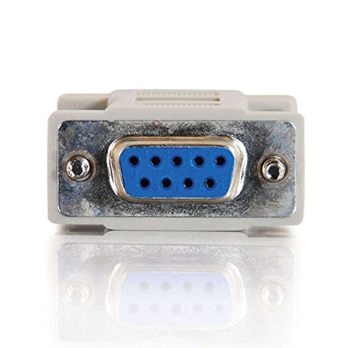 C2G Legrand VGA Connector, DB9 to DB25 Adapter, Beige RS232 Serial Adapter, Serial Cable A - Image 2