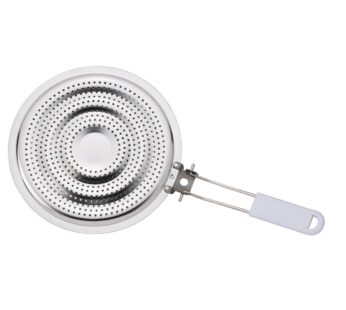 HIC Kitchen Heat Diffuser Reducer Flame Guard Simmer Plate, Stainless Steel