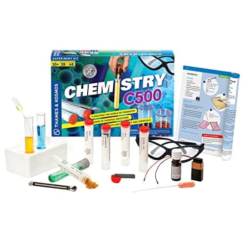 Thames & Kosmos Chemistry Chem C500 Science Kit with 28 Guided Experiments 48 Page Science - Image 4