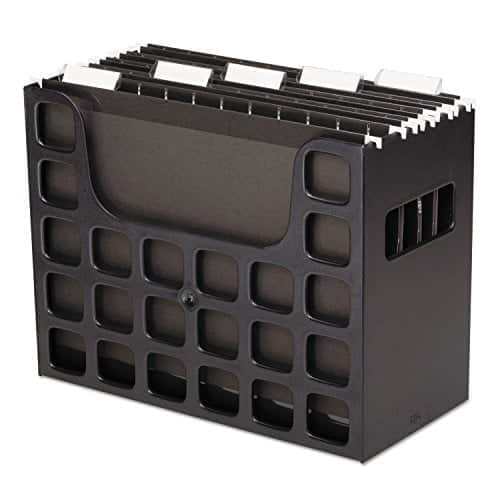 Pendaflex Portable Desktop File, Side Handles, Hanging File Folders, Tabs & Inserts, Lette