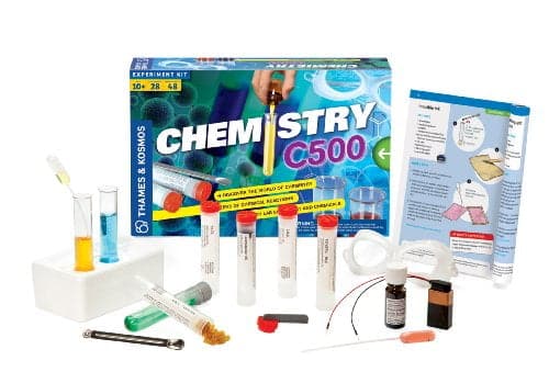 Thames & Kosmos Chemistry Chem C500 Science Kit with 28 Guided Experiments 48 Page Science - Image 2