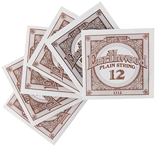 Ernie Ball Earthwood Medium Light Phosphor Bronze Acoustic Guitar Strings, 12-54 Gauge (P0 - Image 5
