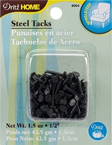 Dritz Home 9004 Upholstery Tacks, #6 - (1/2-Inch), Black (1.5-Ounce) - Image 2
