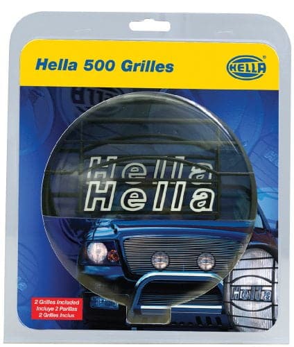 HELLA 165530801 500/500FF Series Protective Grille Cover - 2 Piece, Multi - Image 8