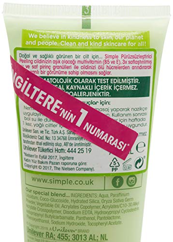 Simple Kind to Skin Smoothing Facial Scrub 75 ml - Image 4