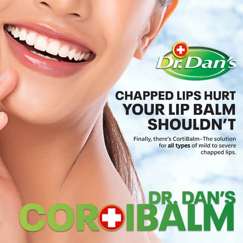Dr. Dan's Cortibalm - 1 Pack - for Dry Cracked Lips - Healing Lip Balm for Severely Chappe - Image 3