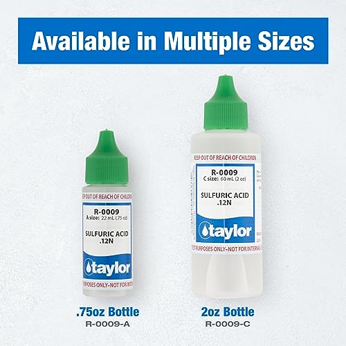 TAYLOR TECHNOLOGIES INC R-0009-A SULFURIC ACID .12N 3/4 OZ - Image 4