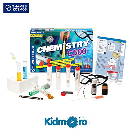 Thames & Kosmos Chemistry Chem C500 Science Kit with 28 Guided Experiments 48 Page Science - Image 6
