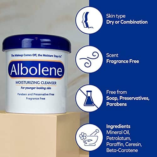 DSE Albolene Moisturizing Cleanser, Unscented, 12 Fluid Ounce - Image 8