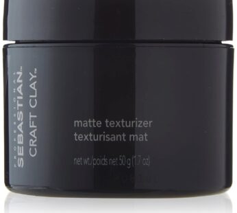 Sebastian Craft Clay, Remoldable Texturizing Hair Clay, 1.7 oz