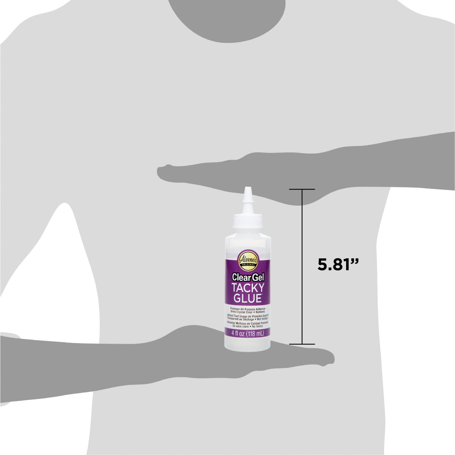 Aleene's Clear Gel Tacky Glue 4oz - Image 7