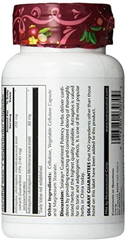 Solaray Astragalus Extract, 200mg, 30 Count - Image 10