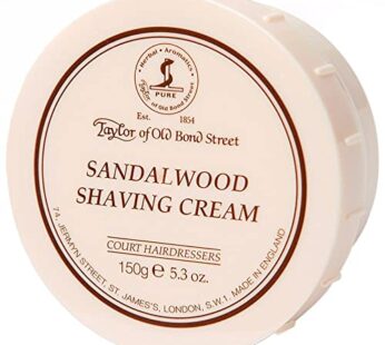 Taylor of Old Bond Street Sandalwood Shaving Cream Bowl, 5.3-Ounce