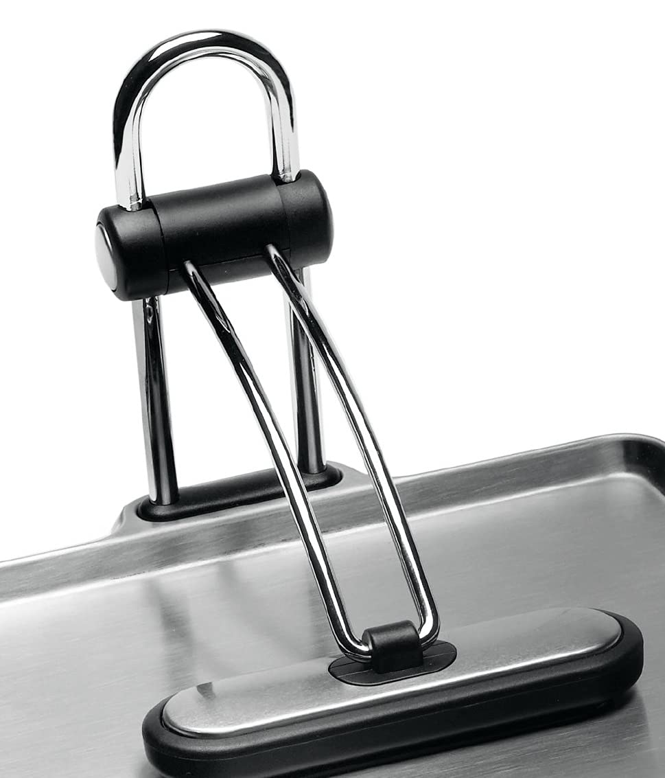 simplehuman Quick Grip Napkin Holder, Stainless Steel, Brushed - Image 3
