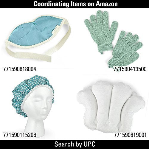 Urbana Exfoliating Gloves for Shower, Bath, and Cleansing ? Assorted Colors, 1 Pair - Image 5