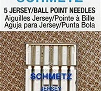 SCHMETZ Euro-Notions Ball Point Jersey Machine Needles Assorted Sizes