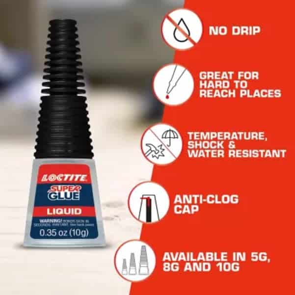 5 gm Loctite 230992 Super Glue Longneck Bottle - Image 5