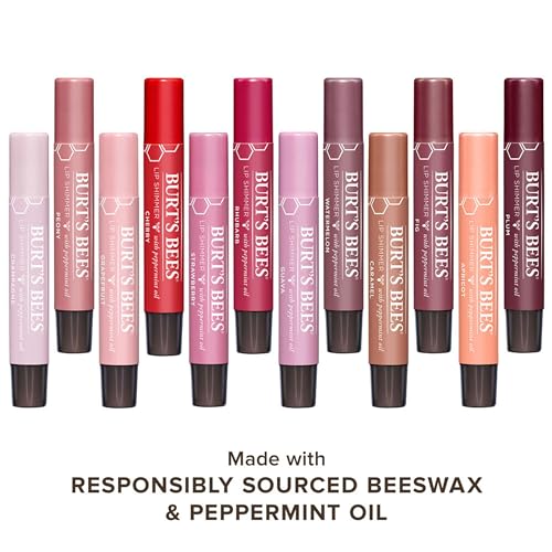 Burt's Bees Shimmer Lip Tint Stocking Stuffers Set, Tinted Lip Balm Stick, Moisturizing fo - Image 12