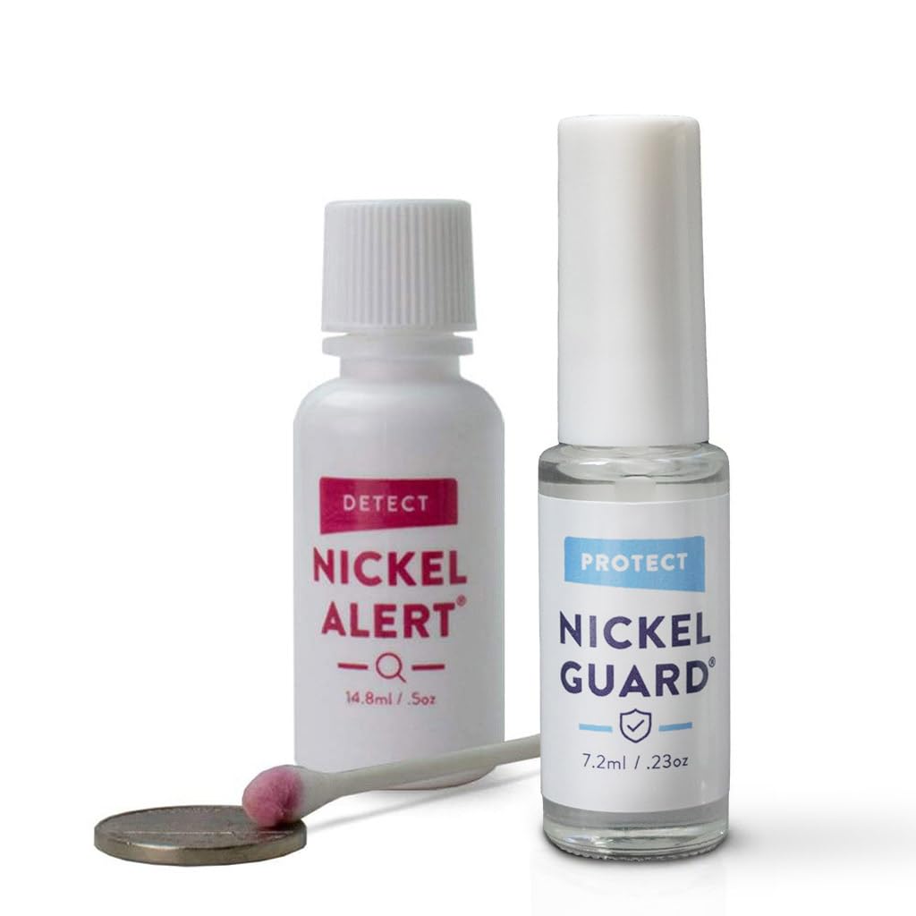 Nickel Solution ? 1 Nickel Alert Testing Solution & 1 Nickel Guard Protective Coating, Per - Image 5