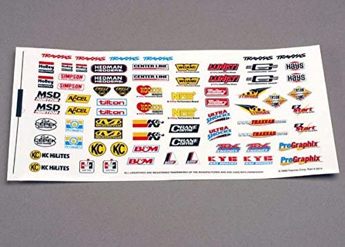 Traxxas 2514 Decal Sponsor Sheet, 293-Pack - Image 3