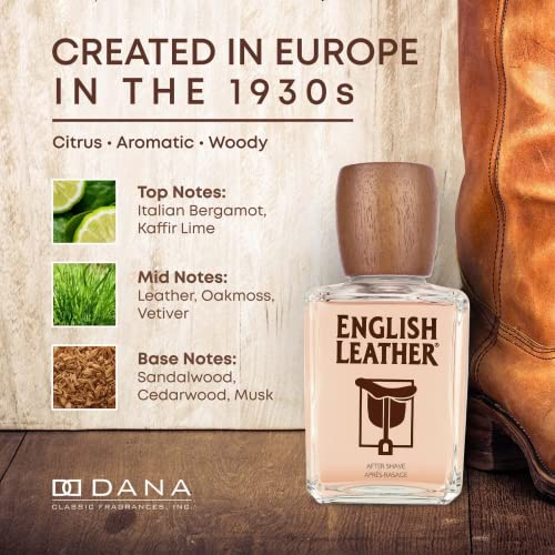 English Leather Aftershave Splash for Men by Dana - Image 7