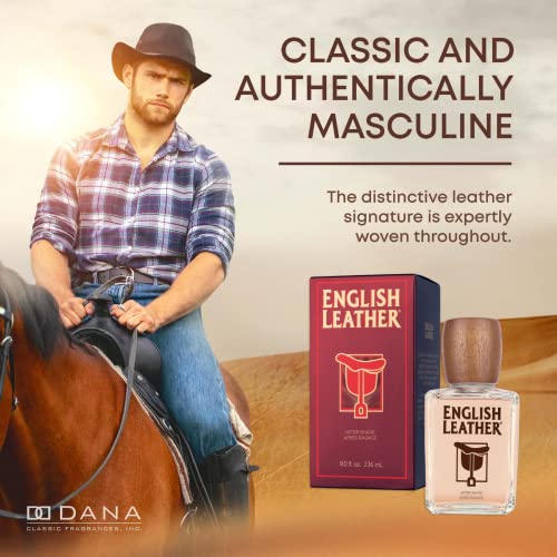 English Leather Aftershave Splash for Men by Dana - Image 4