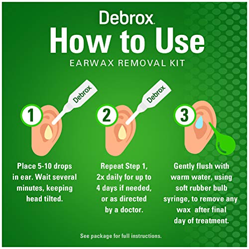 Debrox Ear Wax Removal Kit - Includes Bulb Syringe and 0.5 Fl Oz Removal Drops for Cleanin - Image 6