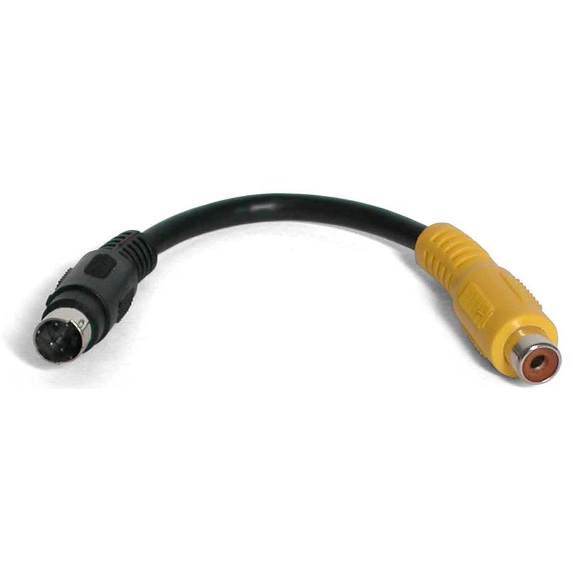 StarTech.com 6 in. S Video to Composite Video Adapter Cable - S-Video to Composite Video -