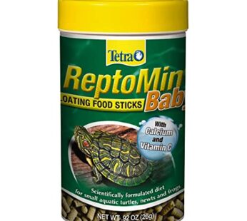 Tetra ReptoMin Baby Floating Food Sticks, 0.92-Oz (26g)