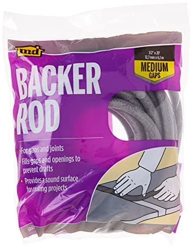 M-D Building Products 71480 1/2-Inch by 20-Feet Backer Rod, Gray - Image 3