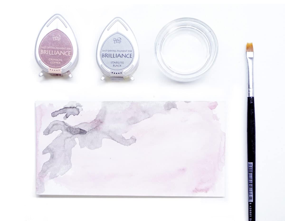 Tsukineko 4-Pack Brilliance Dew Drop Inkpads, Planetarium - Image 2