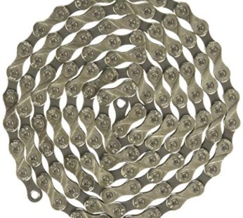 KMC KMC023 X9.93 Bicycle Chain (9-Speed, 1/2 x 11/128-Inch, 116L, Silver/Black)