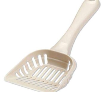 Petmate Litter Scoop for Cats, Large Size, Bleached Linen